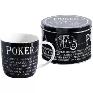 Image of Arora Ultimate Gift For Man 8875 Poker Mug in Tin