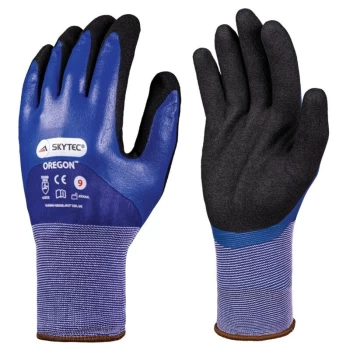 image of Skytec - Cat II Nitrile Safety Glove Size 9