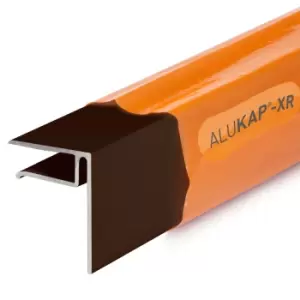 Alukap-XR 10mm Brown End Stop Bar 2.4m