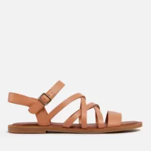 image of TOMS Womens Sephina Leather Sandals - UK 4