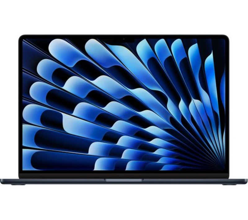 Image of Apple 15" MacBook Air, M3, 16GB RAM, 10 Core GPU, 2024 - Midnight