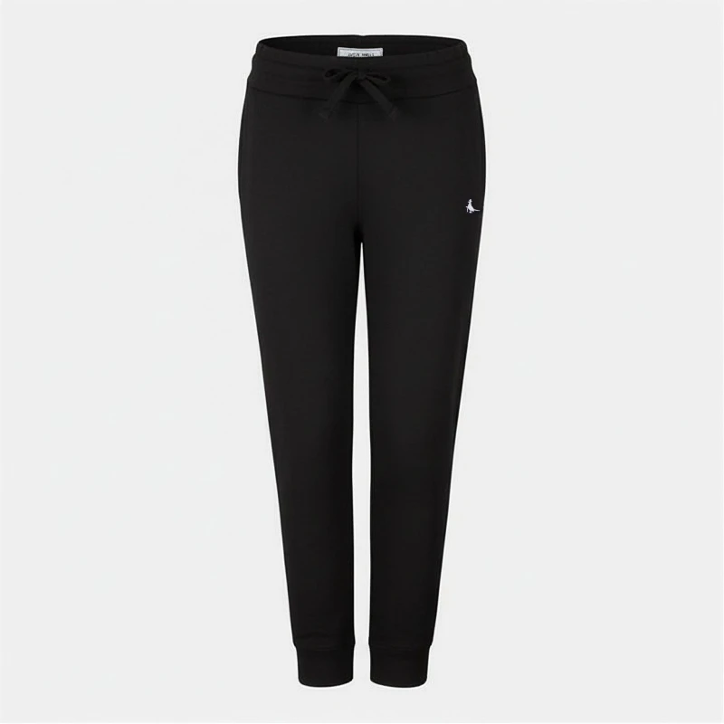 Image of Jack Wills Astbury Pheasant Logo Joggers - Black 4