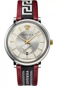 image of Gents Versace V Circle Watch VEBQ01319