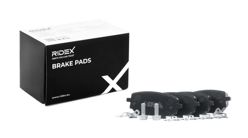 Image of RIDEX Brake pad set RIDEX 402B1583