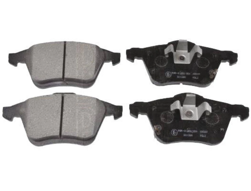 Image of Blue PRINT ADM54287 Brake pad set Front Axle, with piston clip Brake Pad Set,disc brake (402)