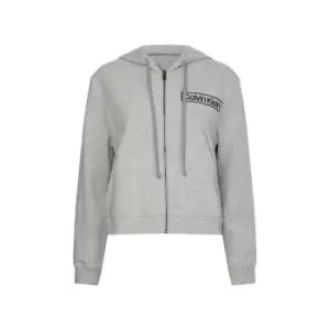 Image of Calvin Klein Long Sleeve Zip Hoodie - Grey