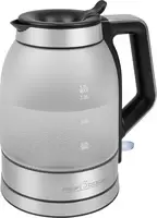 Image of CLATRONIC ProfiCook PC-WK 1215 G - 1.7 L - 2200 W - Transparent -...