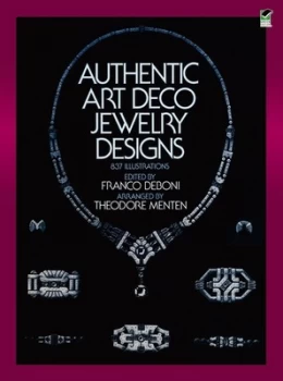 Image of Authentic Art Deco Jewelry Designs by Franco Deboni Paperback