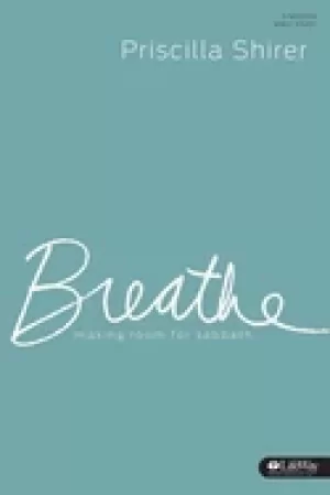Image of breathe study journal making room for sabbath