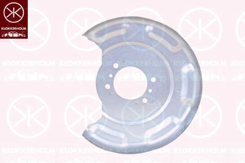 Image of KLOKKERHOLM Brake disc backing plate KLOKKERHOLM 3279877