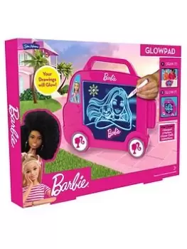 image of Barbie Glowpad: Barbie Campervan Light Up Drawing Board From John Adams