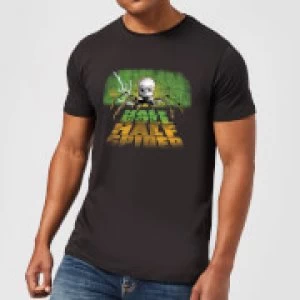 image of Toy Story Half Doll Half Spider Mens T-Shirt - Black