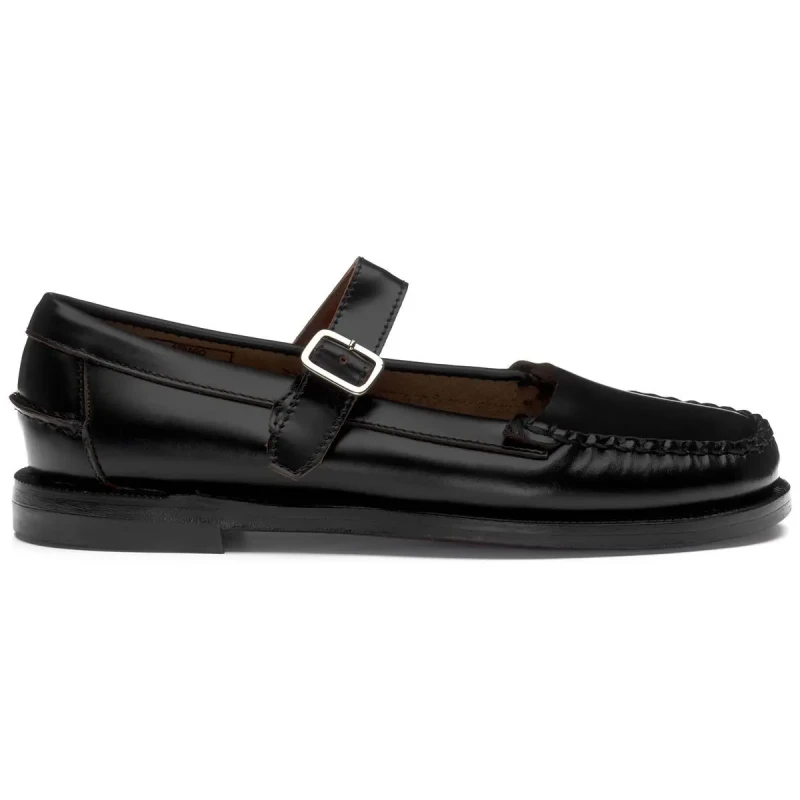 Image of Sebago Womens boat shoes Sebago Sandy Noir Female 40