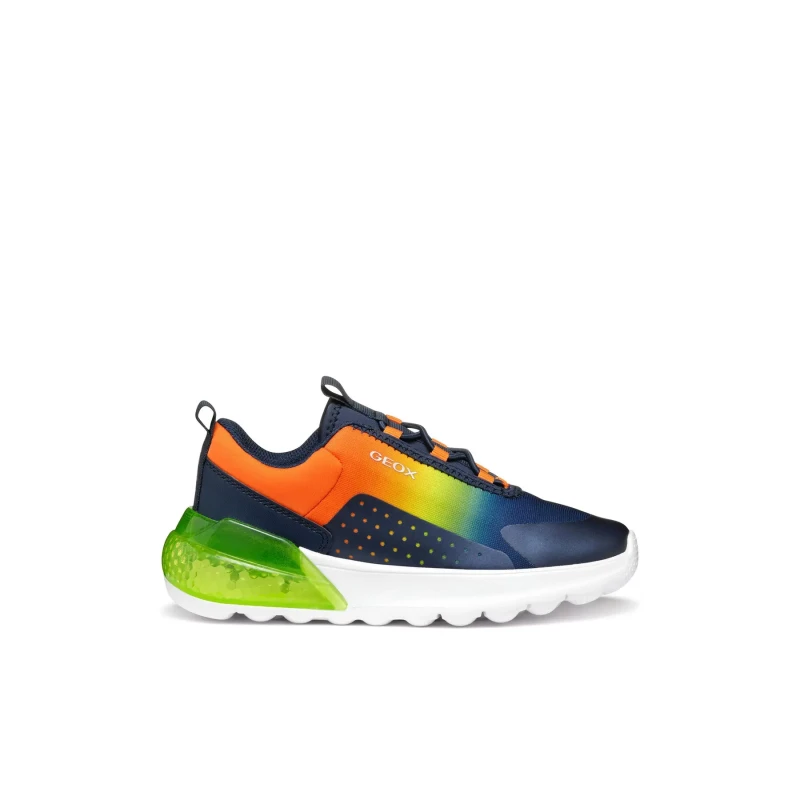 Image of Geox Baby boy Trainers Geox Activart Illuminus A Bleu Male 27