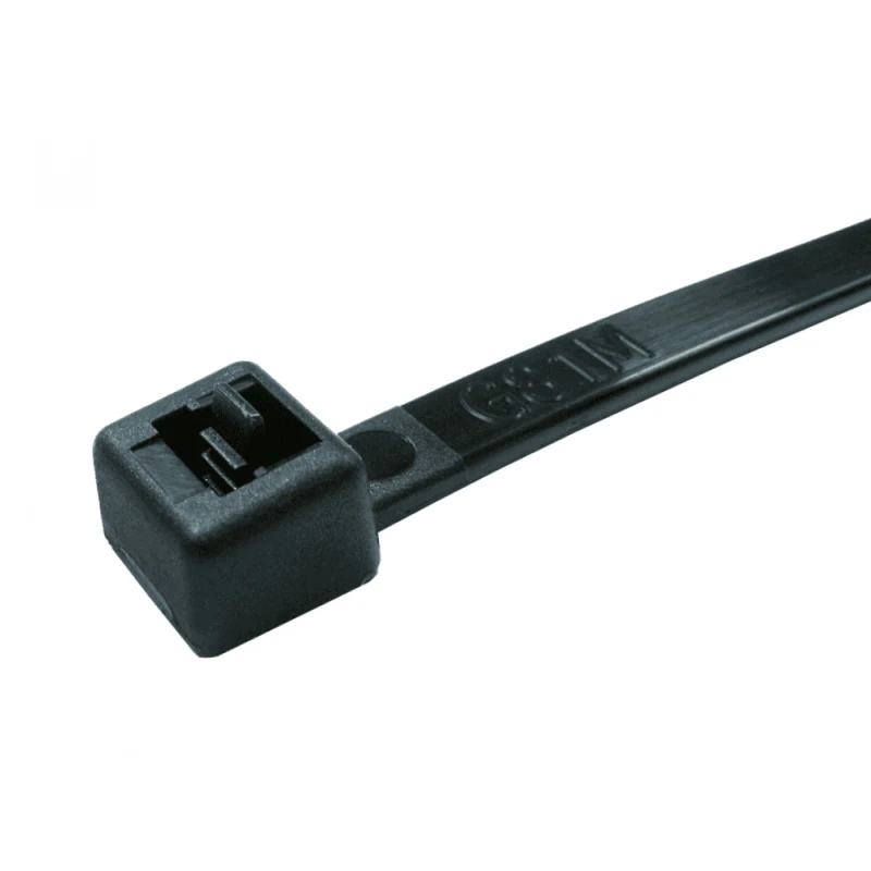Image of Cables Direct CTR-200B cable tie Ladder cable tie Nylon Black 100 pc(s