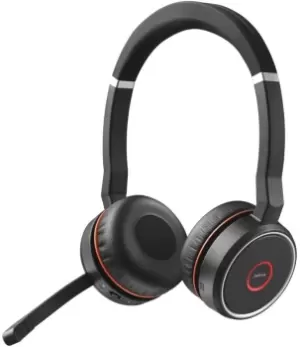 image of Jabra Evolve 75 MS Stereo Wireless Headset with Active Noise Cancellation