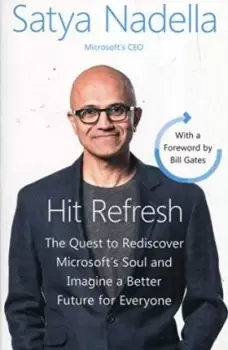 Image of Hit Refresh by Satya Nadella