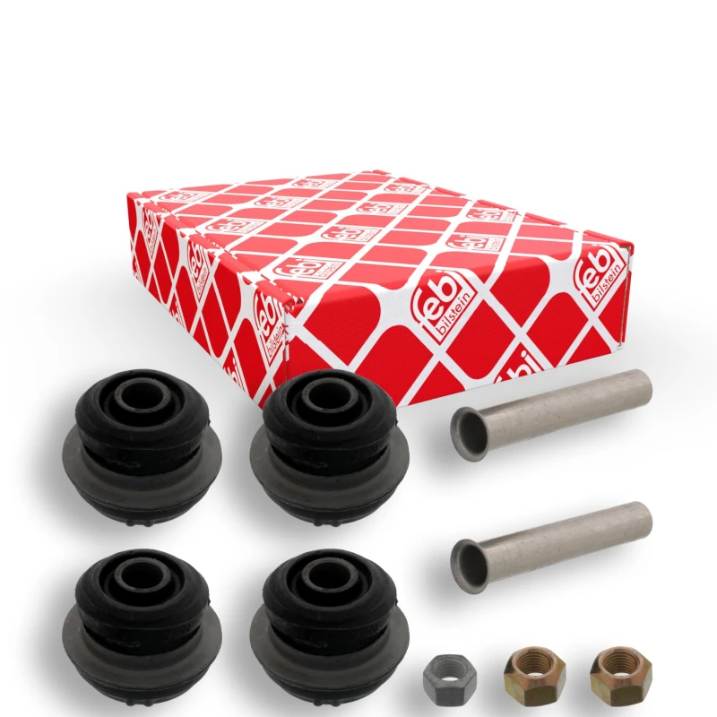 Image of FEBI BILSTEIN 09189 Control arm repair kit with fastening material, Front Axle Right Suspension Kit (772)