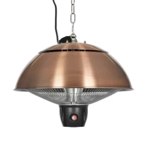 image of Copper Electric Hanging Mushroom Heater