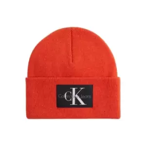 Image of Calvin Klein Jeans Mono Beanie - Orange