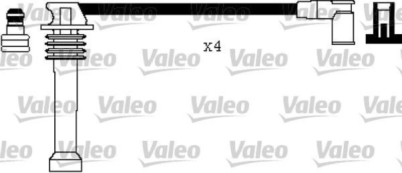 Image of Ignition lead set VALEO 346367