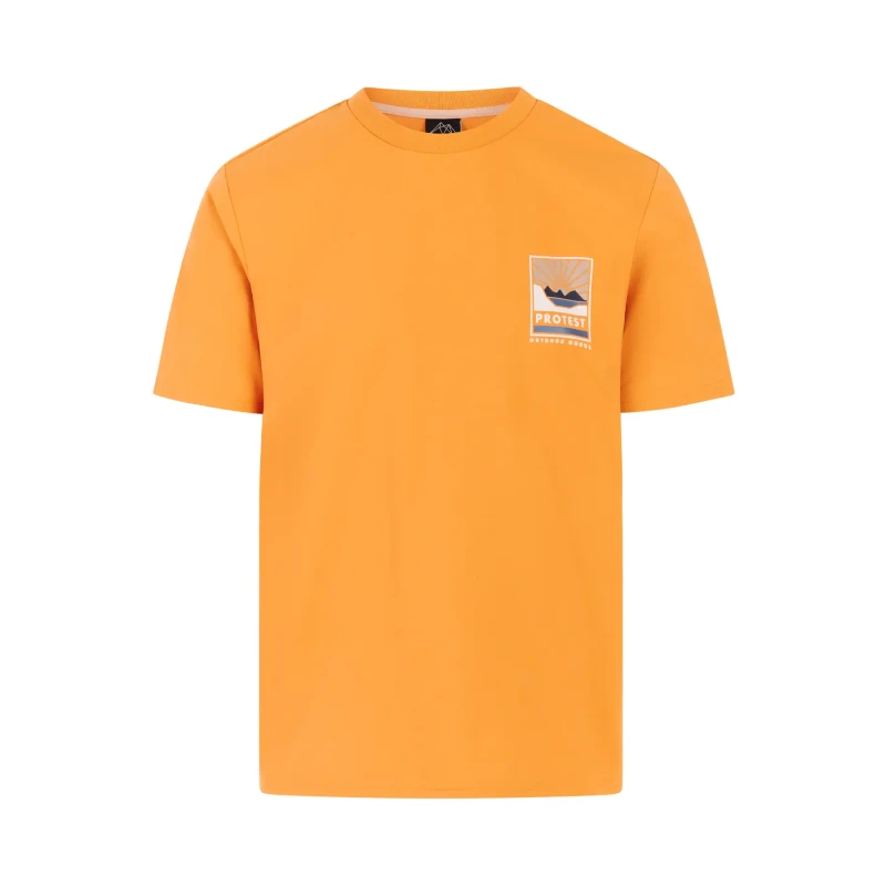 Image of Protest T-Shirt Protest Tarrant Jaune Male XS