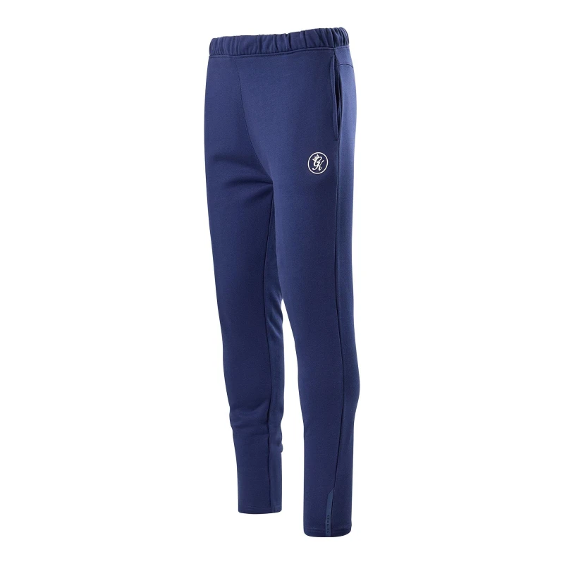 Image of Gym King Mens Cotton Open Hem Joggers Oxford Blue male X Large