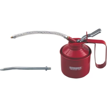 Image of 125CC Metal Oil Can - Force Feed Pump
