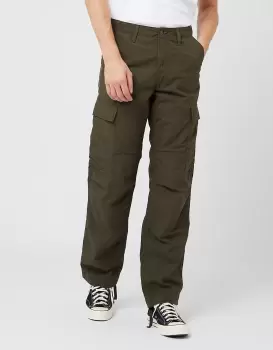 Image of Carhartt Wip Regular Cargo Pant, Cypress, Male, Pants, I015875.6302-cypress