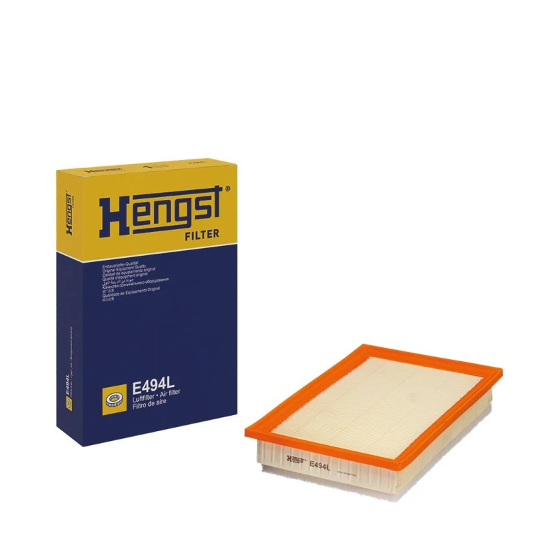 Image of HENGST FILTER E494L Air filter Filter Insert Air Filter (8)