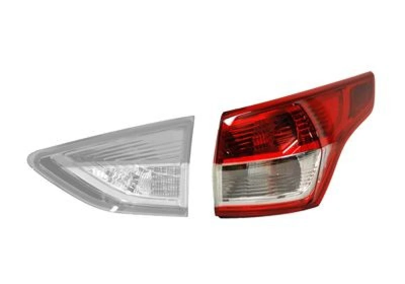 Image of VAN WEZEL 1906922 Rear light Outer section, with bulb holder, Right Combination Rearlight (391)