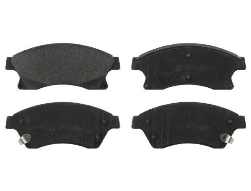 Image of Blue PRINT ADG042124 Brake pad set Front Axle, with acoustic wear warning Brake Pad Set,disc brake (402)