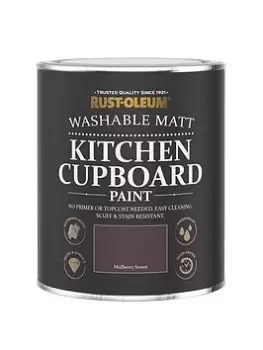 image of Rust-Oleum Kitchen Cupboard Paint Mulberry Street 750Ml