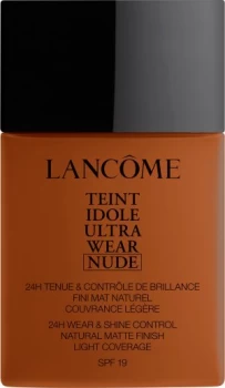 image of Lancome Teint Idole Ultra Wear Nude Foundation SPF19 40ml 13.2 - Brun