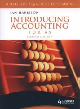 Image of Introducing Accounting for As by Ian Harrison Paperback