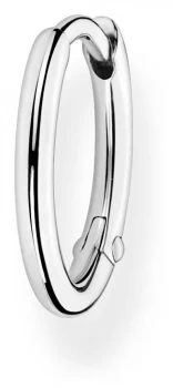 Image of Thomas Sabo Sterling Silver Single Hoop Earring 15mm CR661 Jewellery