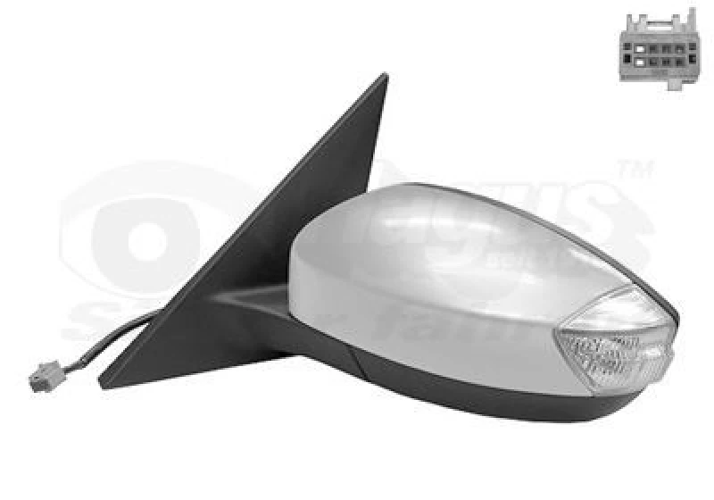 Image of VAN WEZEL Wing mirror VAN WEZEL 1869807