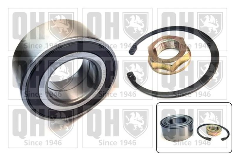 Image of QUINTON HAZELL Wheel bearing kit QUINTON HAZELL QWB1265