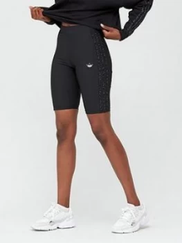 Image of Adidas Originals Fakten Cycling Shorts - Black