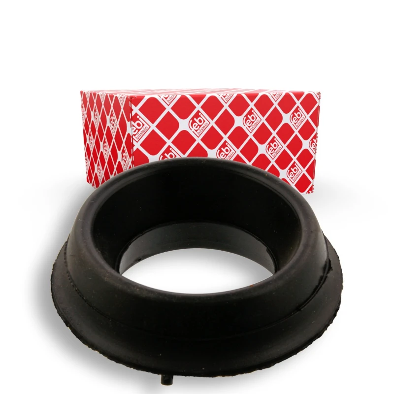 Image of FEBI BILSTEIN 11111 Top strut mount Front Axle, without ball bearing Elastomer Suspension Strut Support Bearing (1180)
