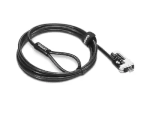 image of Lenovo 4XE1F30277 cable lock Black 1.8 m