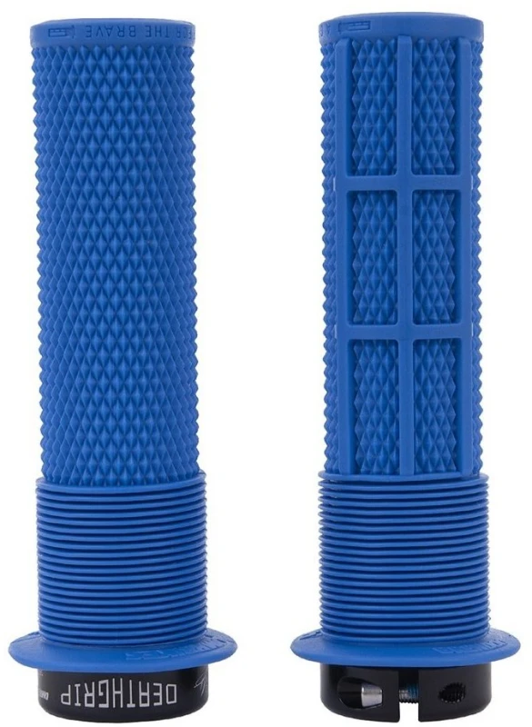 Image of DMR BRENDOG DeathGrip With Flange THICK Royal Blue - Cycles UK