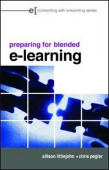 Image of Preparing for Blended E-Learning by Allison Littlejohn Paperback