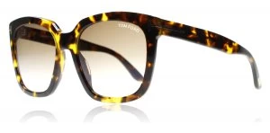 image of Tom Ford Amarra Sunglasses Dark Havana 52F 55mm