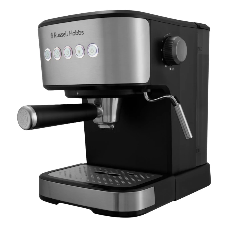 Image of Russell Hobbs Russell Hobbs Everyday Espresso -Pod & Ground Compatible - Stainless Steel