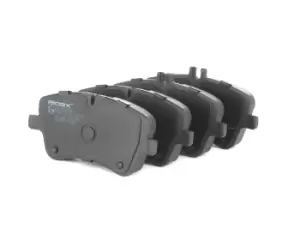 Image of RIDEX Brake pad set 402B0056 Brake pads,Brake pad set, disc brake MERCEDES-BENZ,C-Klasse Limousine (W203),C-Klasse T-modell (S203),CLK (C209)