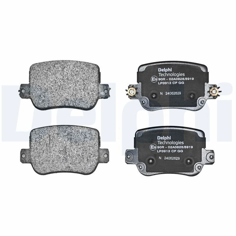 Image of DELPHI Brake pad set DELPHI LP3913