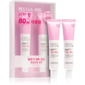 image of Holika Holika Less On Skin Redness Calming CICA Regenerating Balm for Face 2x40ml