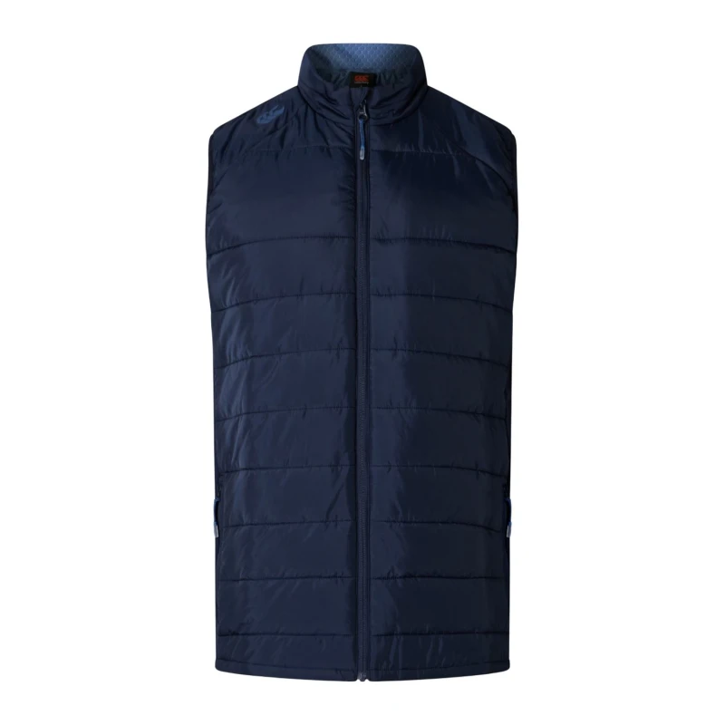 Image of Canterbury Canterbury Men Elite Micro-Lite Gilet in Navy Size: Small Navy S Male 5063806449348