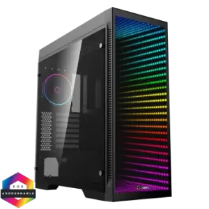 image of GameMax Abyss ARGB Full Tower Tempered Glass Gaming Case - ABYSS-TR